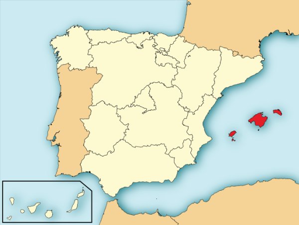 Španělsko - Menorca na kole - letecky do hotelu