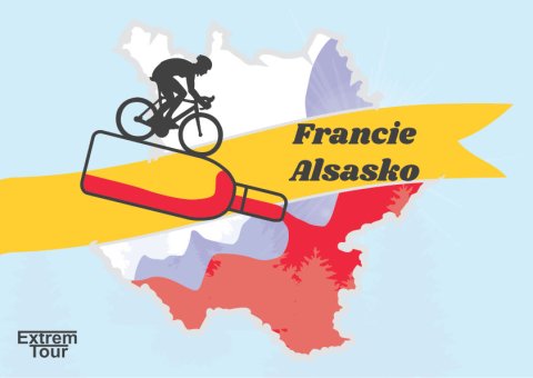 Francie - Alsaská vinná stezka na kole